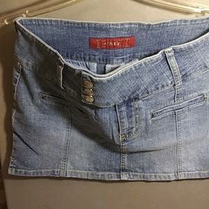 Y M I Jean mini skirt size 5